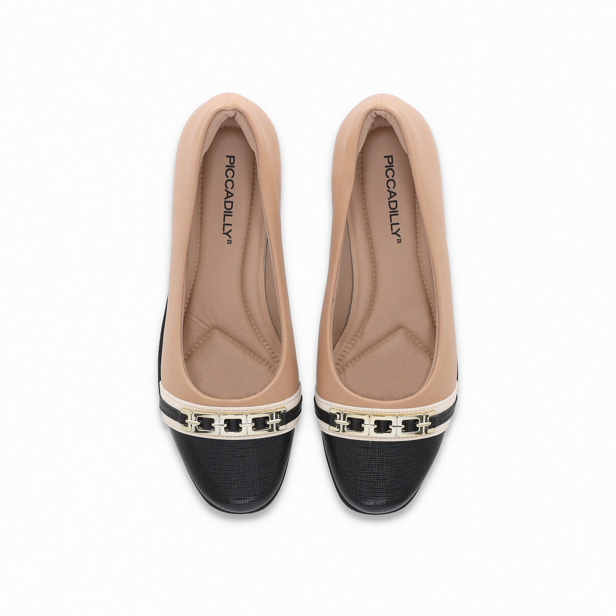 Balerina cuña media con doble textura para mujer – Ivone