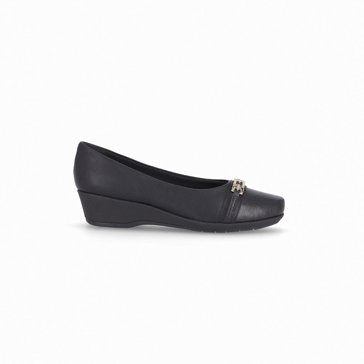 Balerina cuña media con doble textura para mujer – Ivone