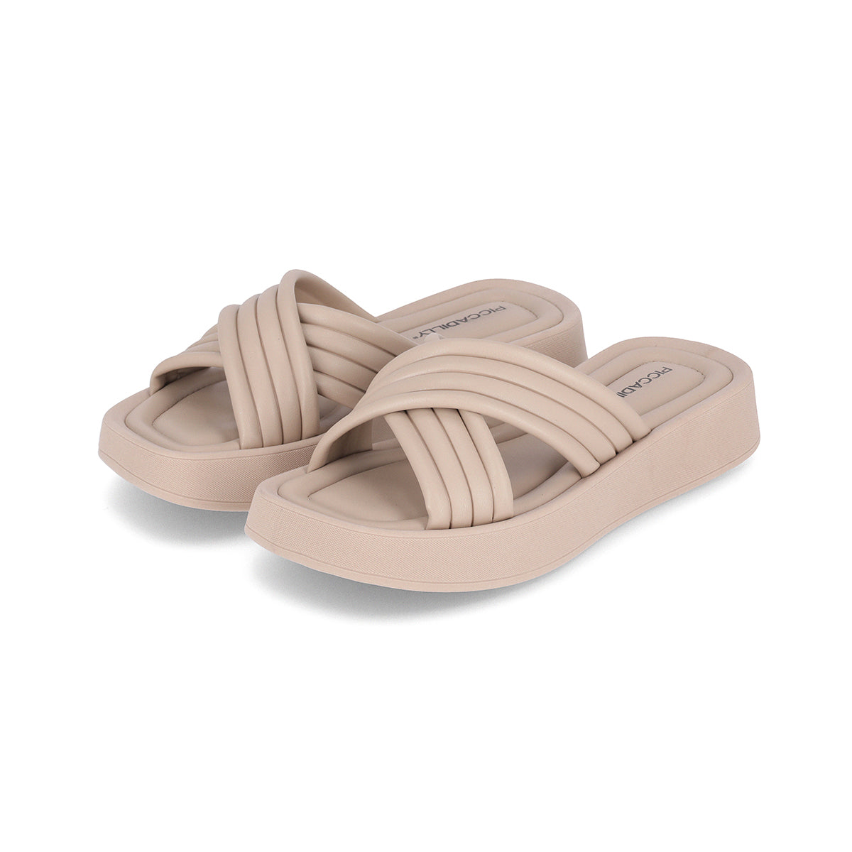 Sandalia de plataforma y tiras cruzadas – Cristiani