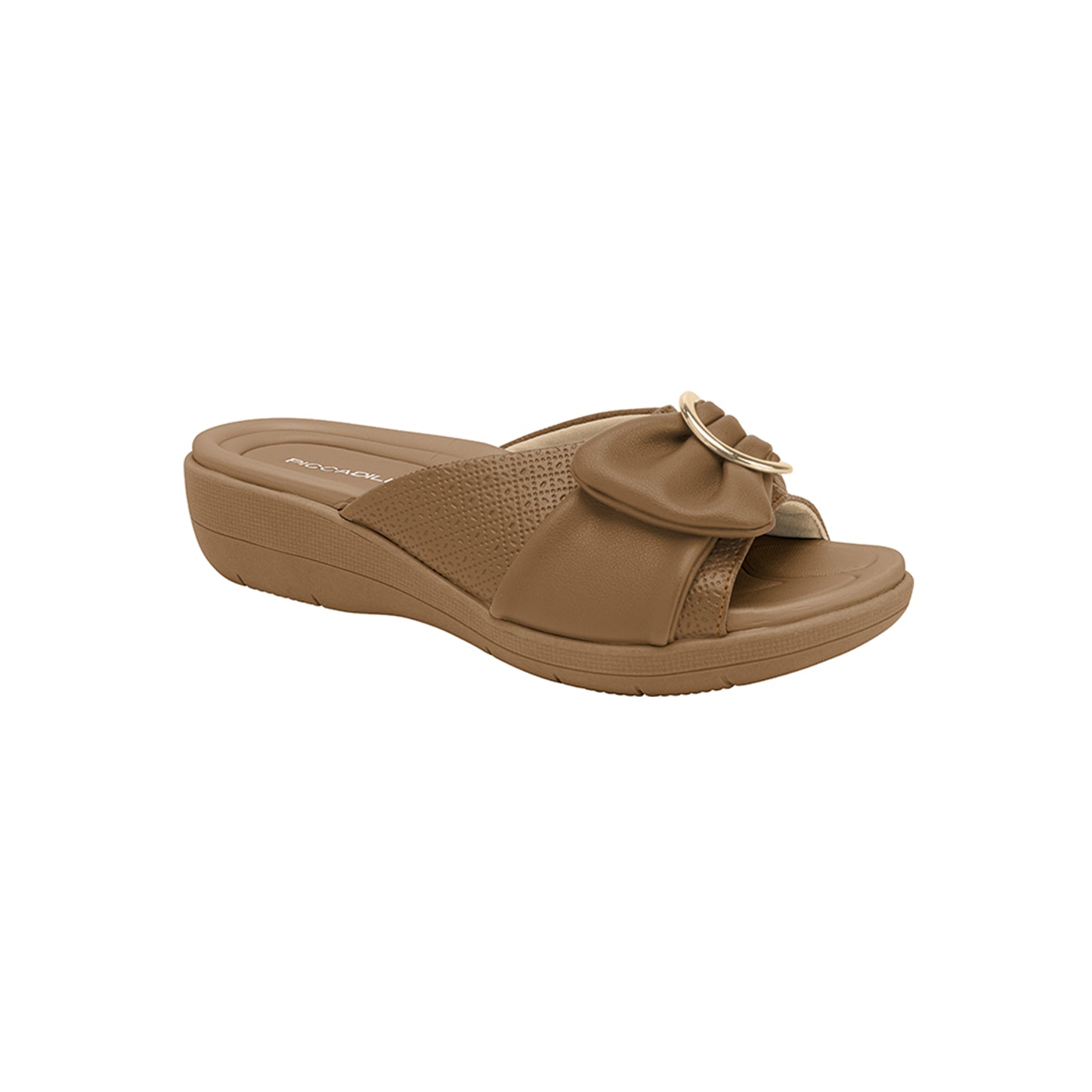 Sandalia estilo zueco con detalle de moño - SPA