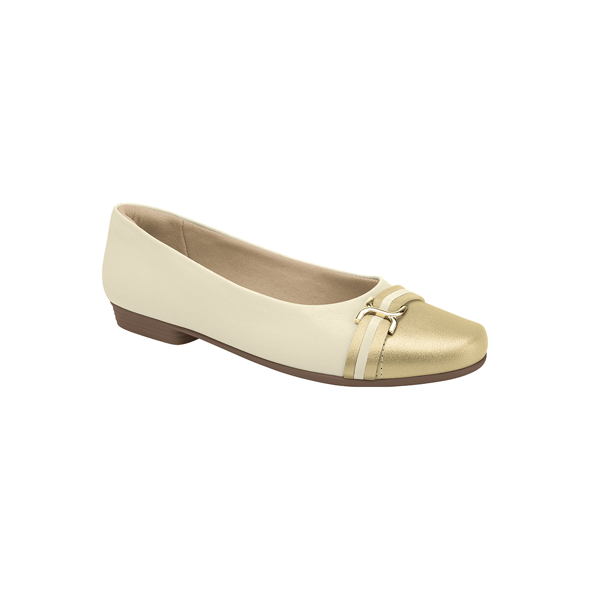 Balerina clásica con detalle dorado – Raquel