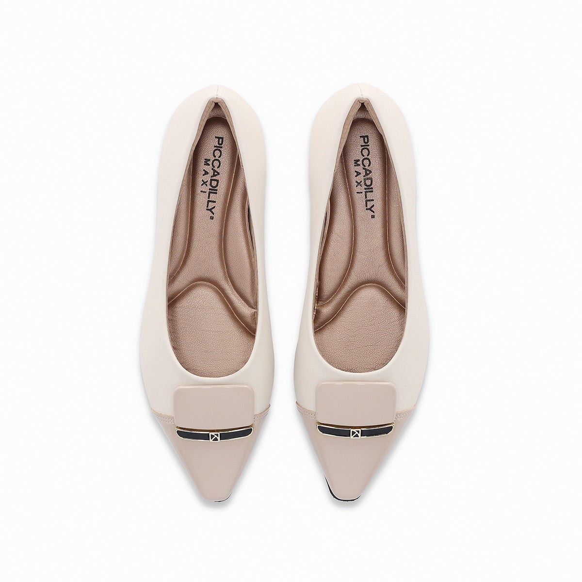 Zapatos cap toe puntera en punta y tacón bajo – Silvia