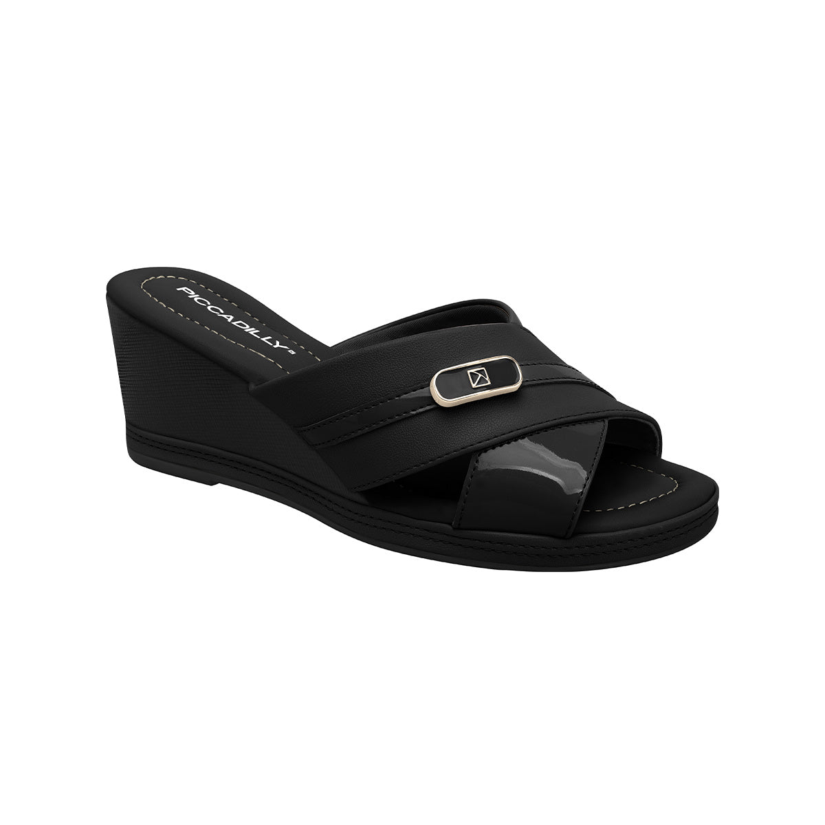 Sandalia Alice de cuña alta