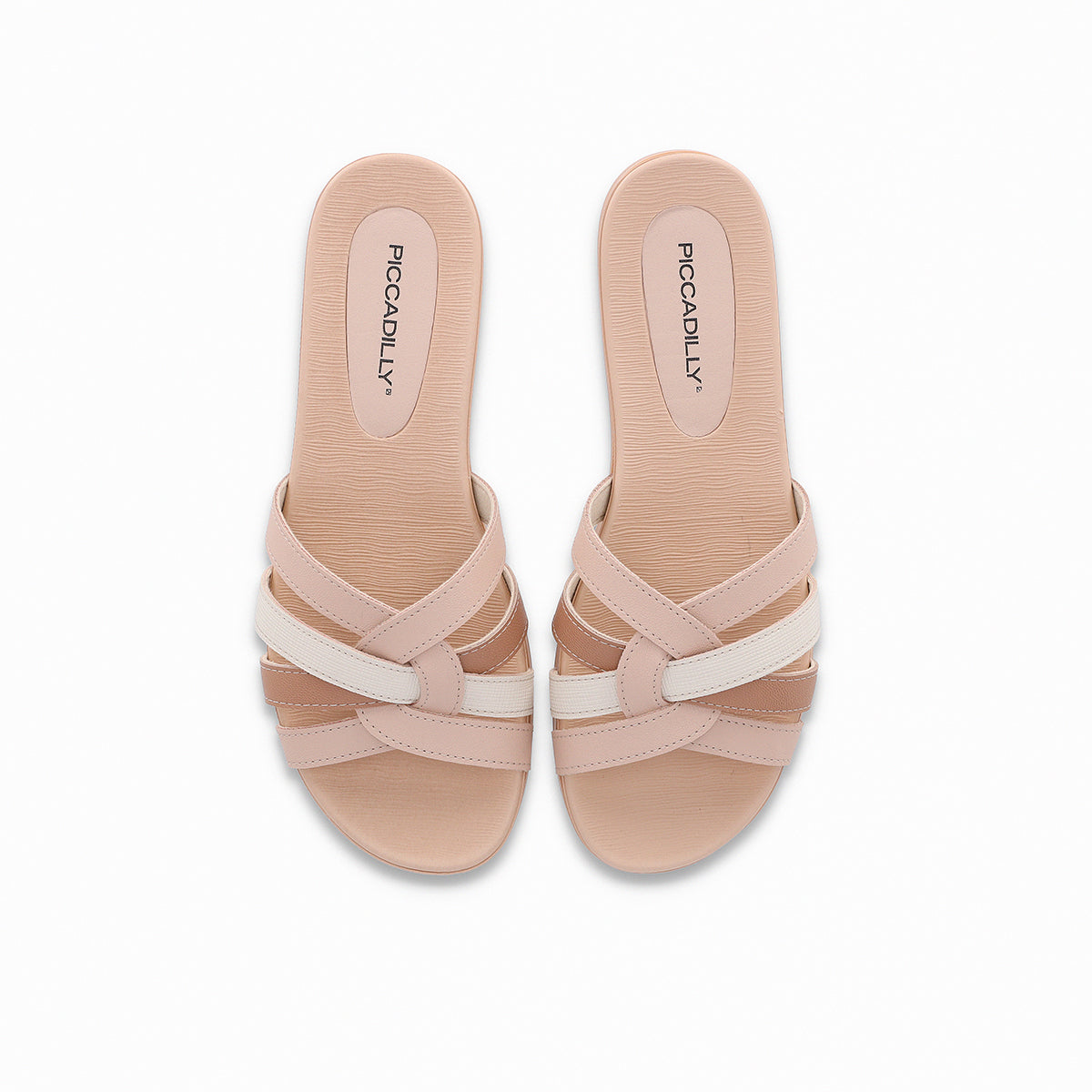 Sandalia casual correas entrelazadas multicolor - Mari