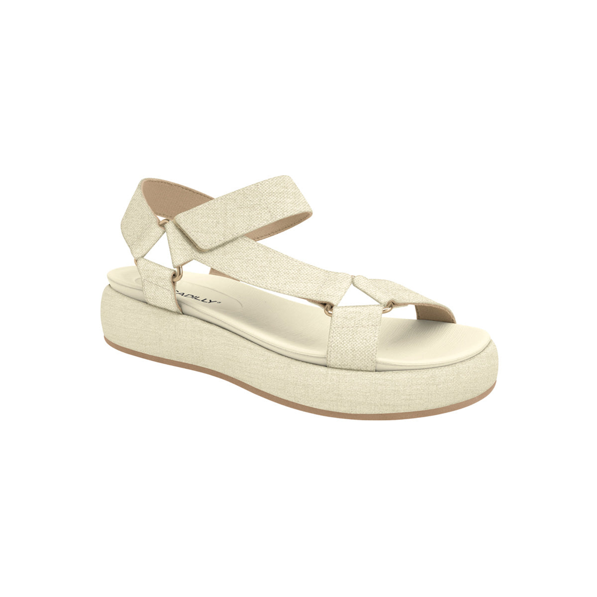 Sandalia de piso estilo casual para la playa de tiras cruzadas - Sol