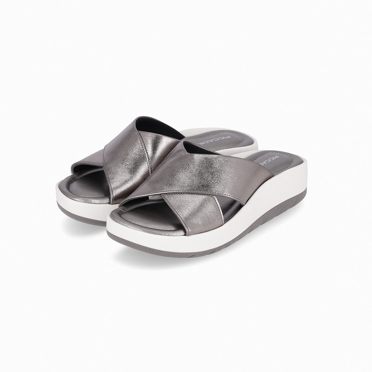 Sandalias modernas tiras anchas cruzadas – Fran