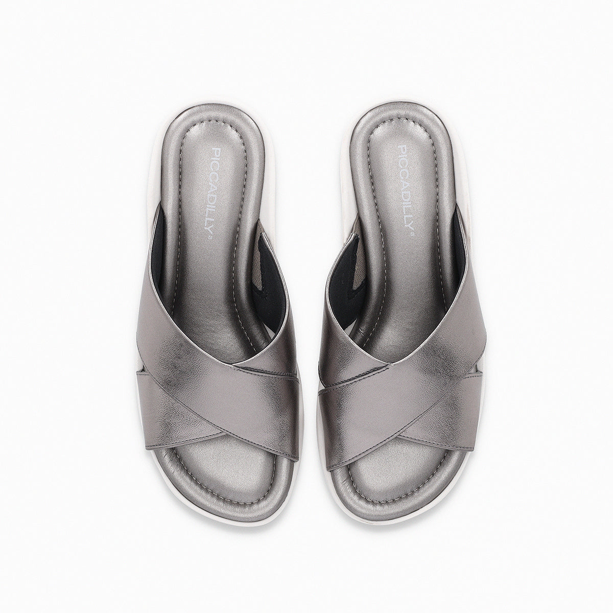 Sandalias modernas tiras anchas cruzadas – Fran