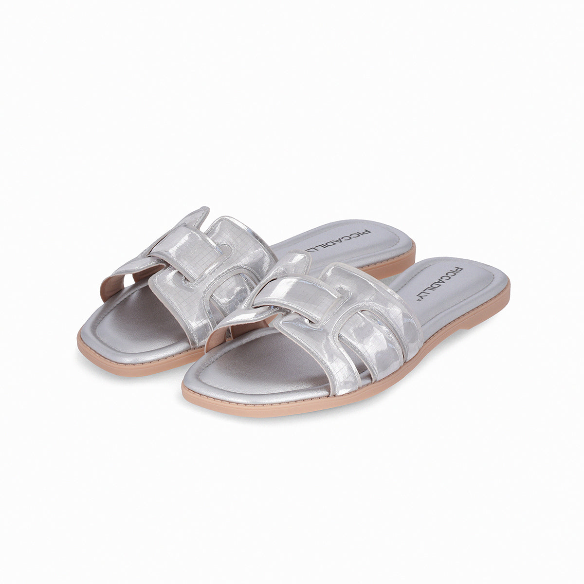 Flat estilo moderno de tiras anchas enlazadas – Gabi