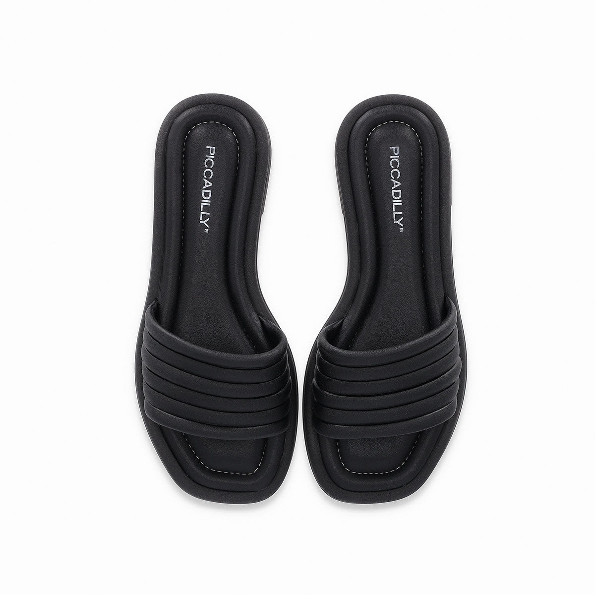 Flat casuales y cómodos de tira ancha – Manoele