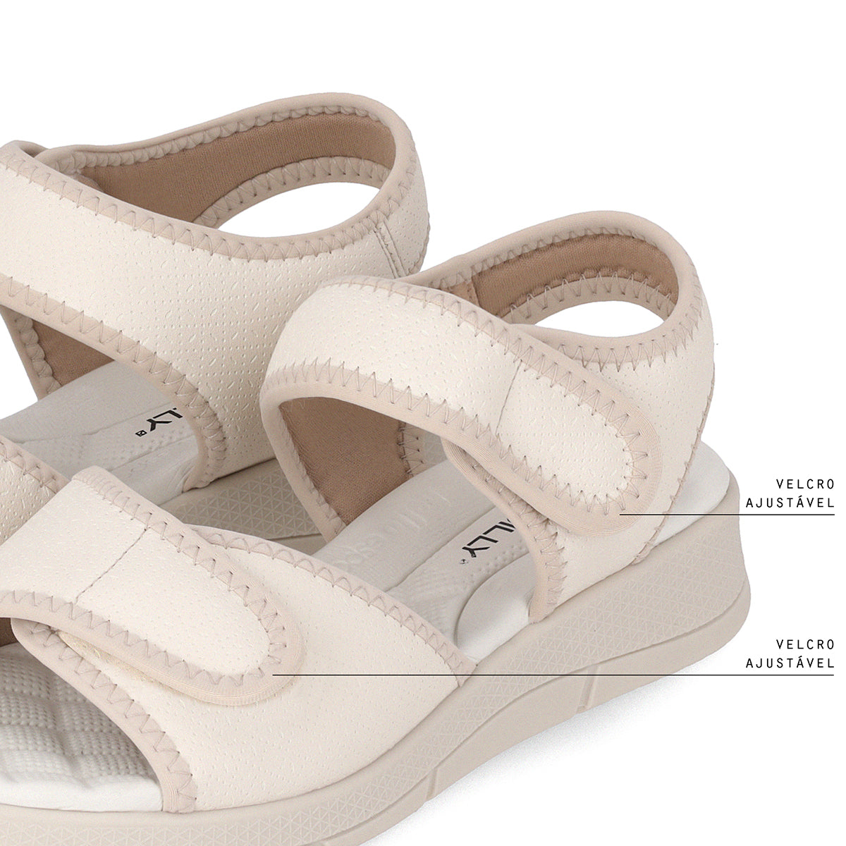 Sandalias acolchadas con velcro para espolón calcáneo - Espolón
