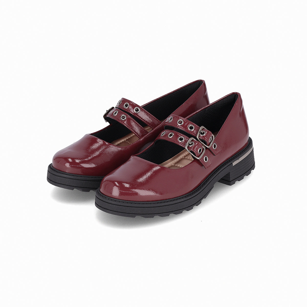 Zapato estilo Mary Jane de tacón medio - Gisa
