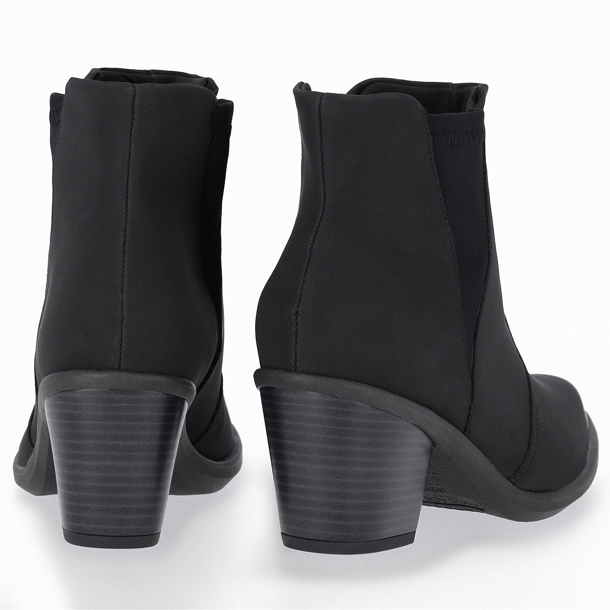 Bota Western al tobillo de tacón medio