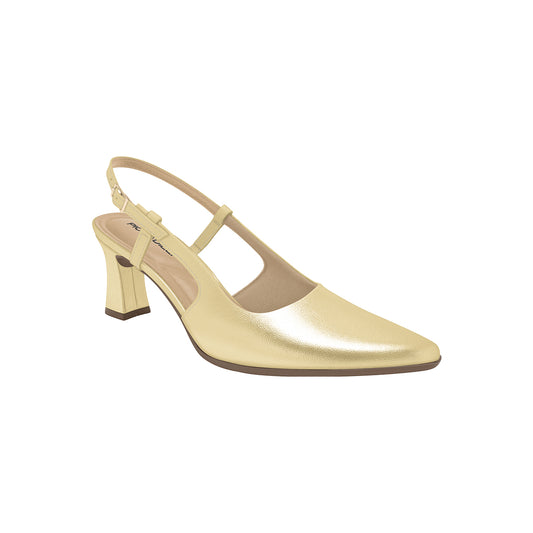 Slingback tacón alto semiabierto con correa ajustable – Irene