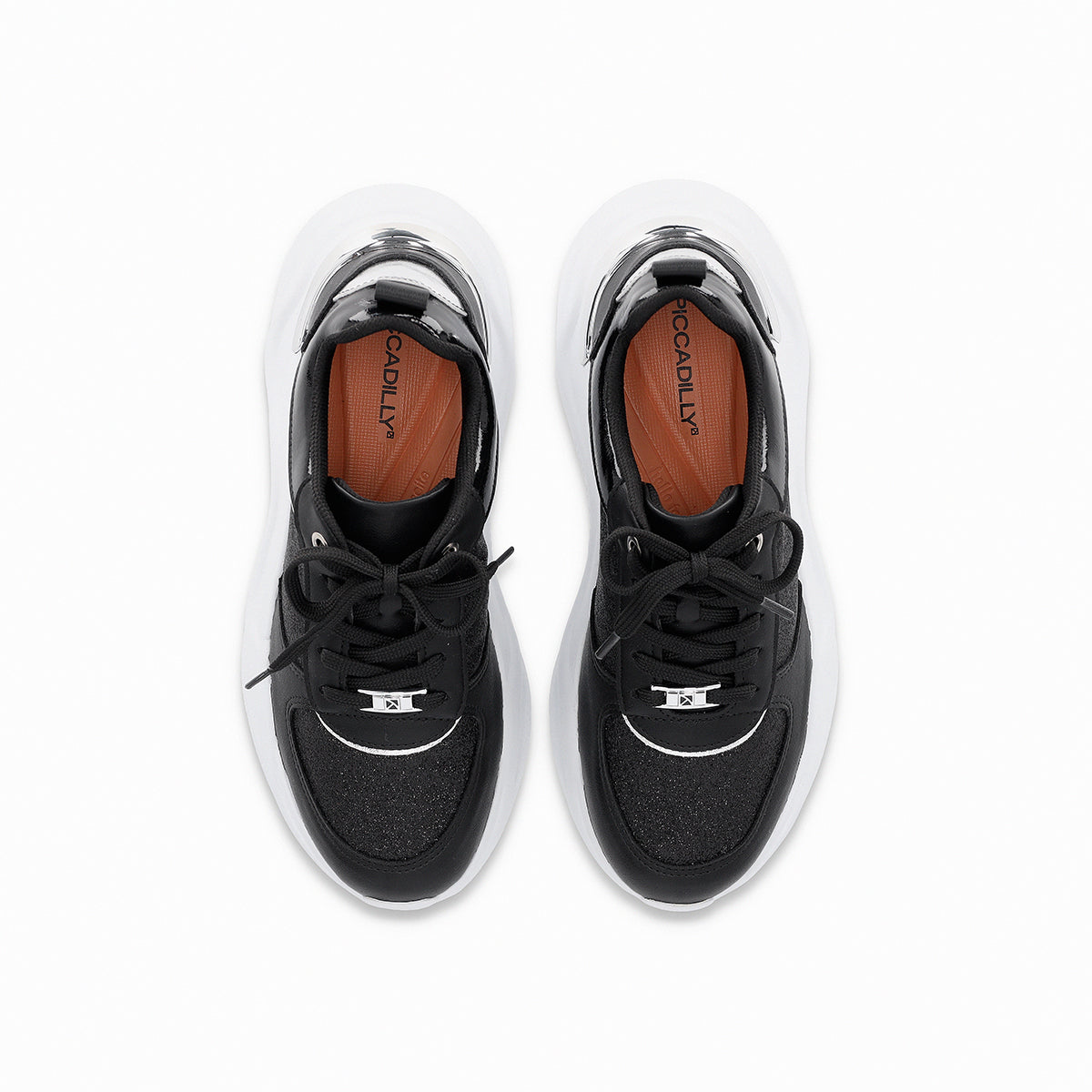 Tenis con detalla de brillos - Fascitis