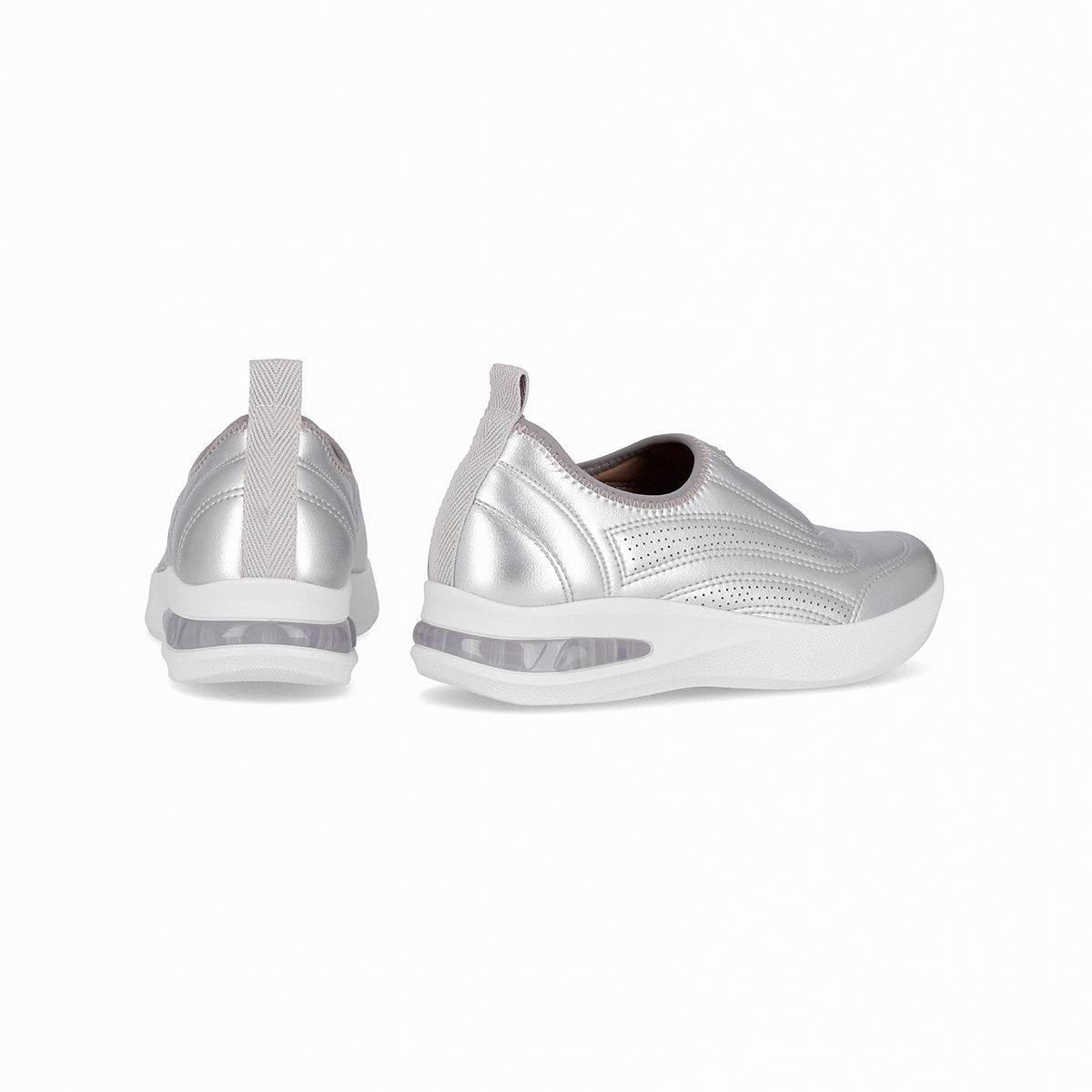 Tenis casual metálico moderno - Soft Step