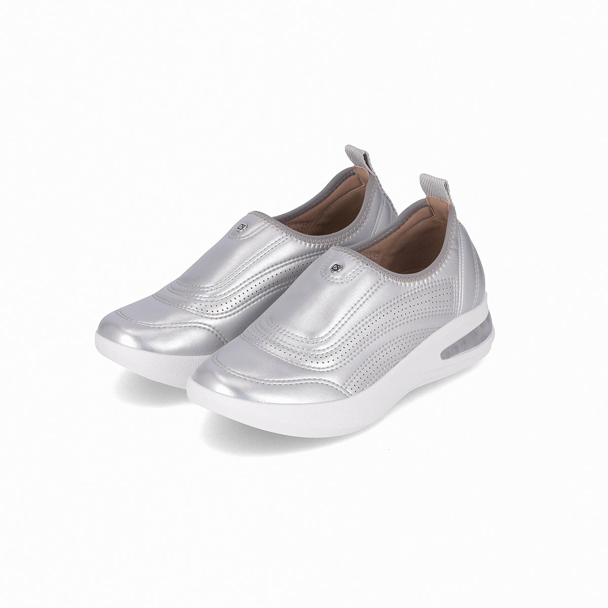 Tenis casual metálico moderno - Soft Step