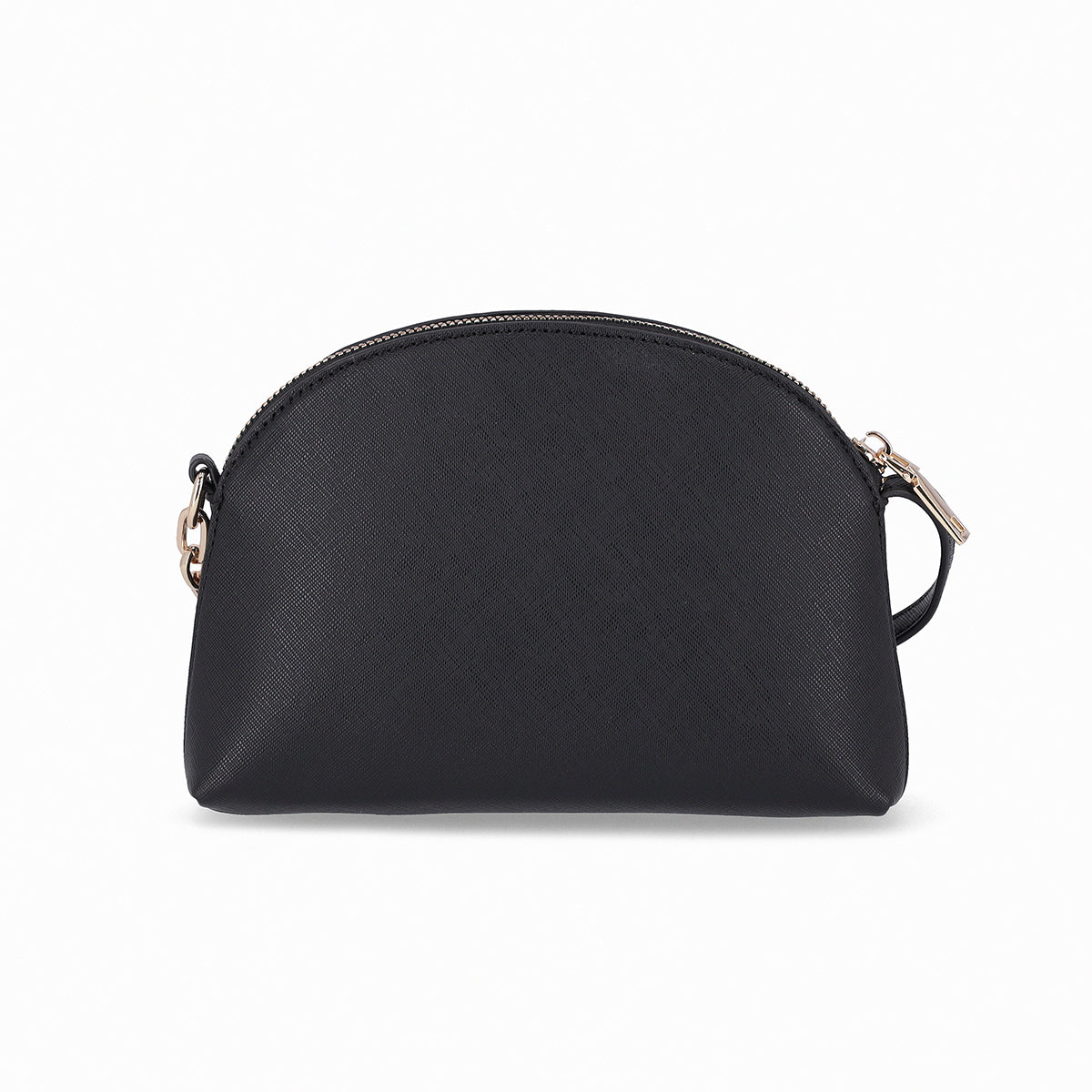 Bolsa crossbody de asa dual con cadena