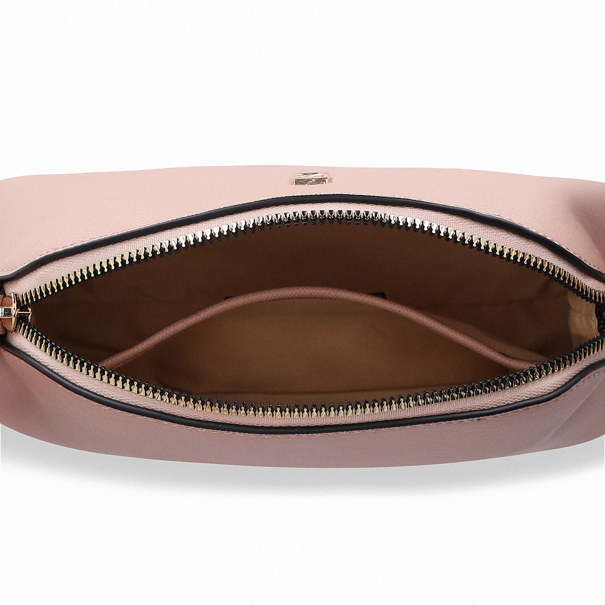 Bolsa crossbody de asa dual con cadena