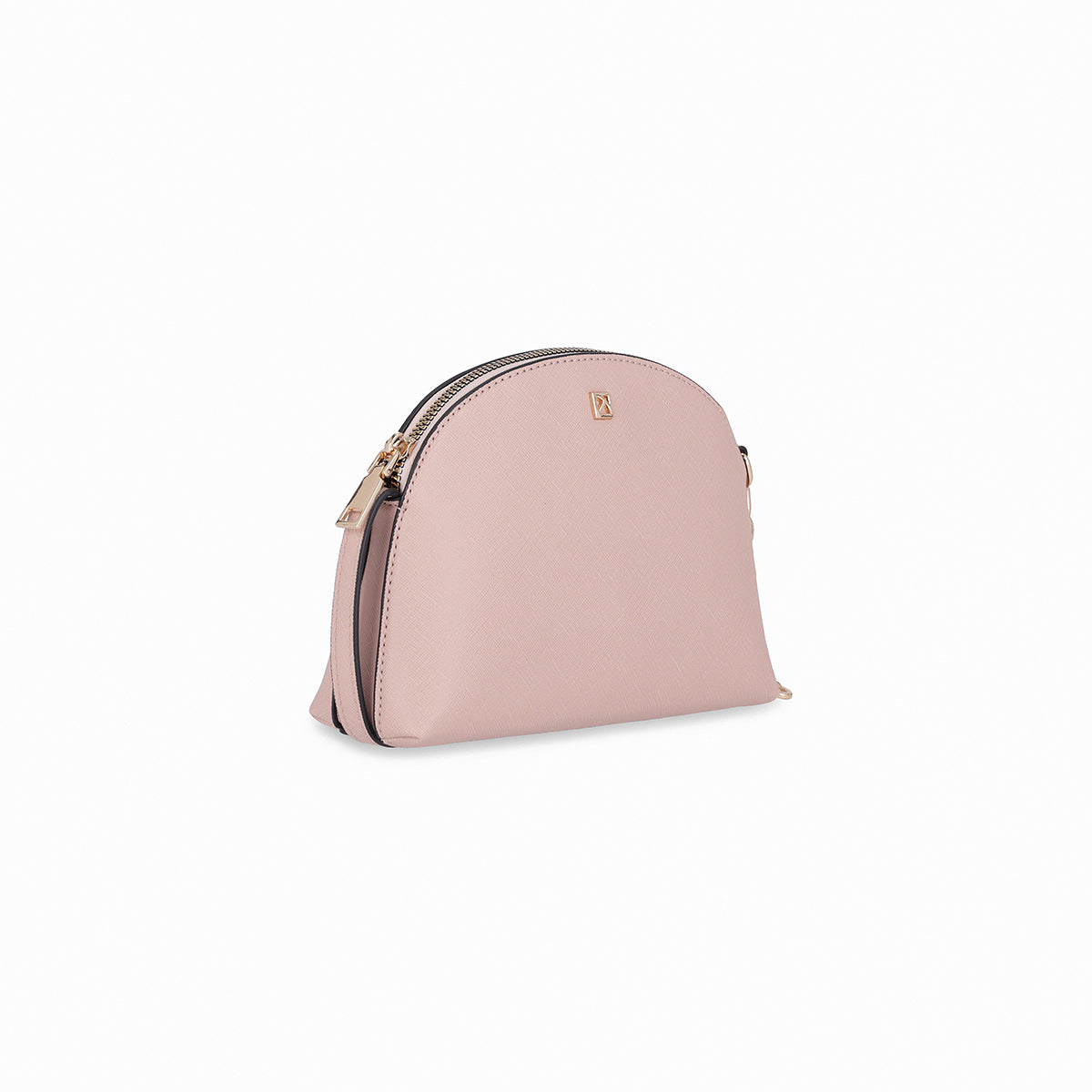 Bolsa crossbody de asa dual con cadena