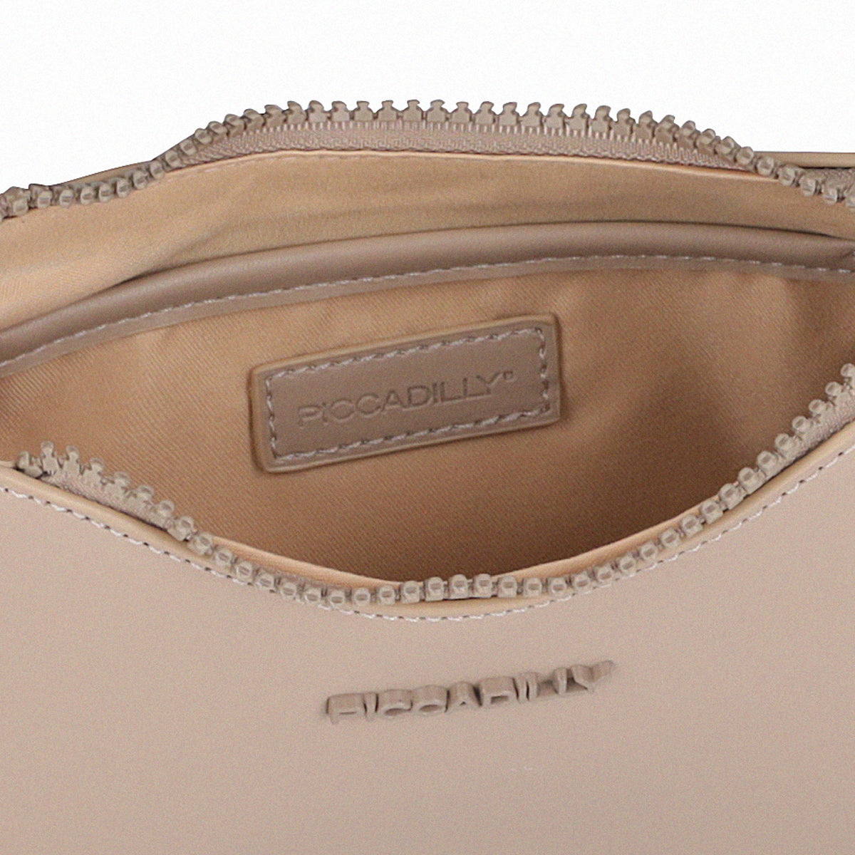 Bolsa crossbody suave con correa ancha