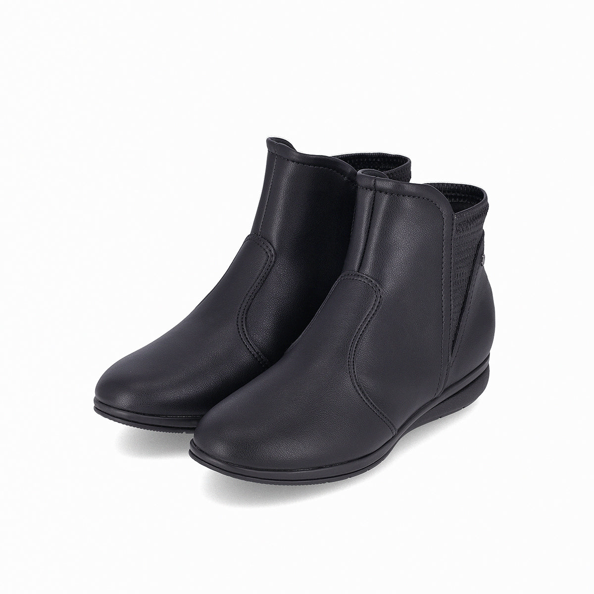 botines al tobillo para mujer diseño moderno color negro