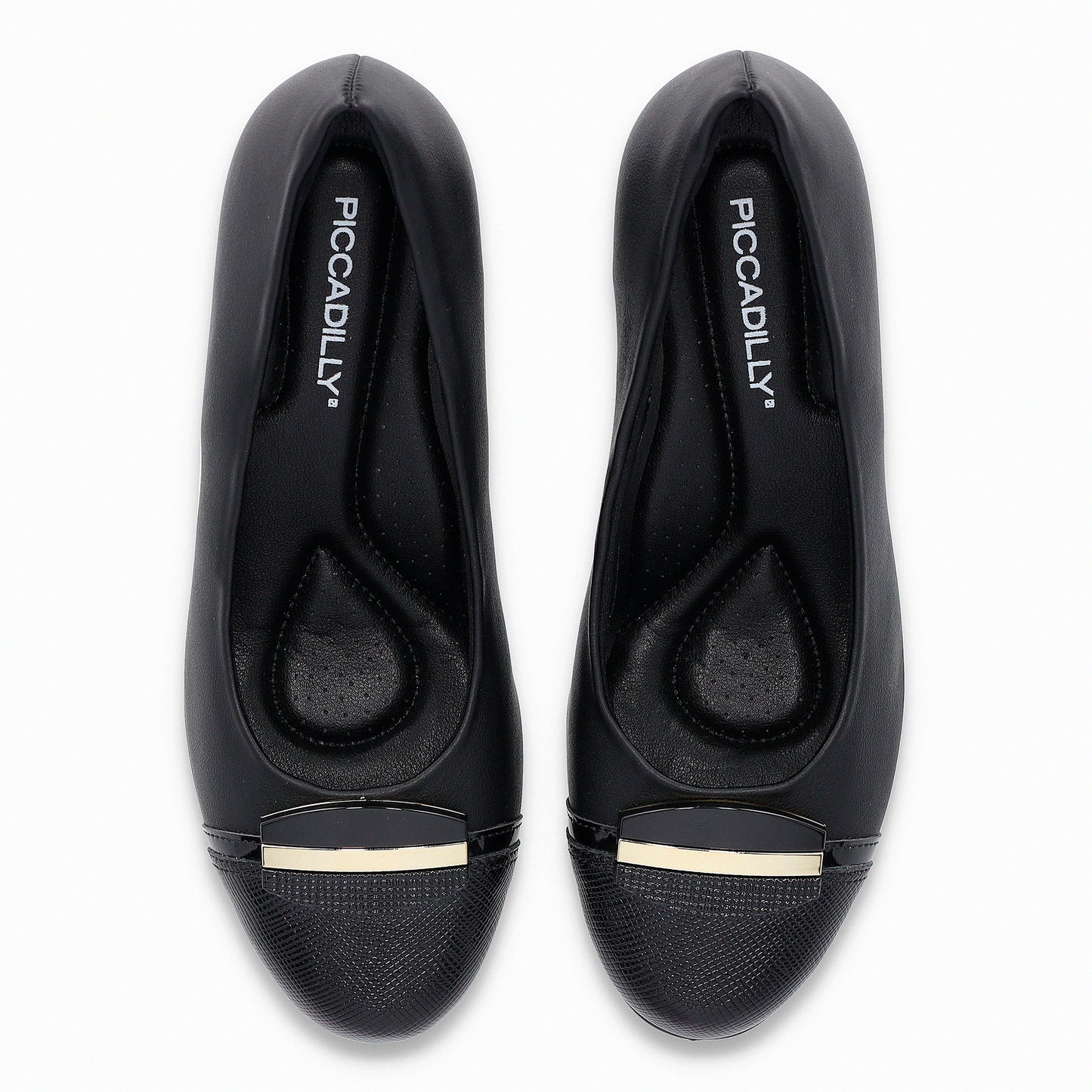 Zapatilla para mujer doble textura con eslabón delantero - Laura