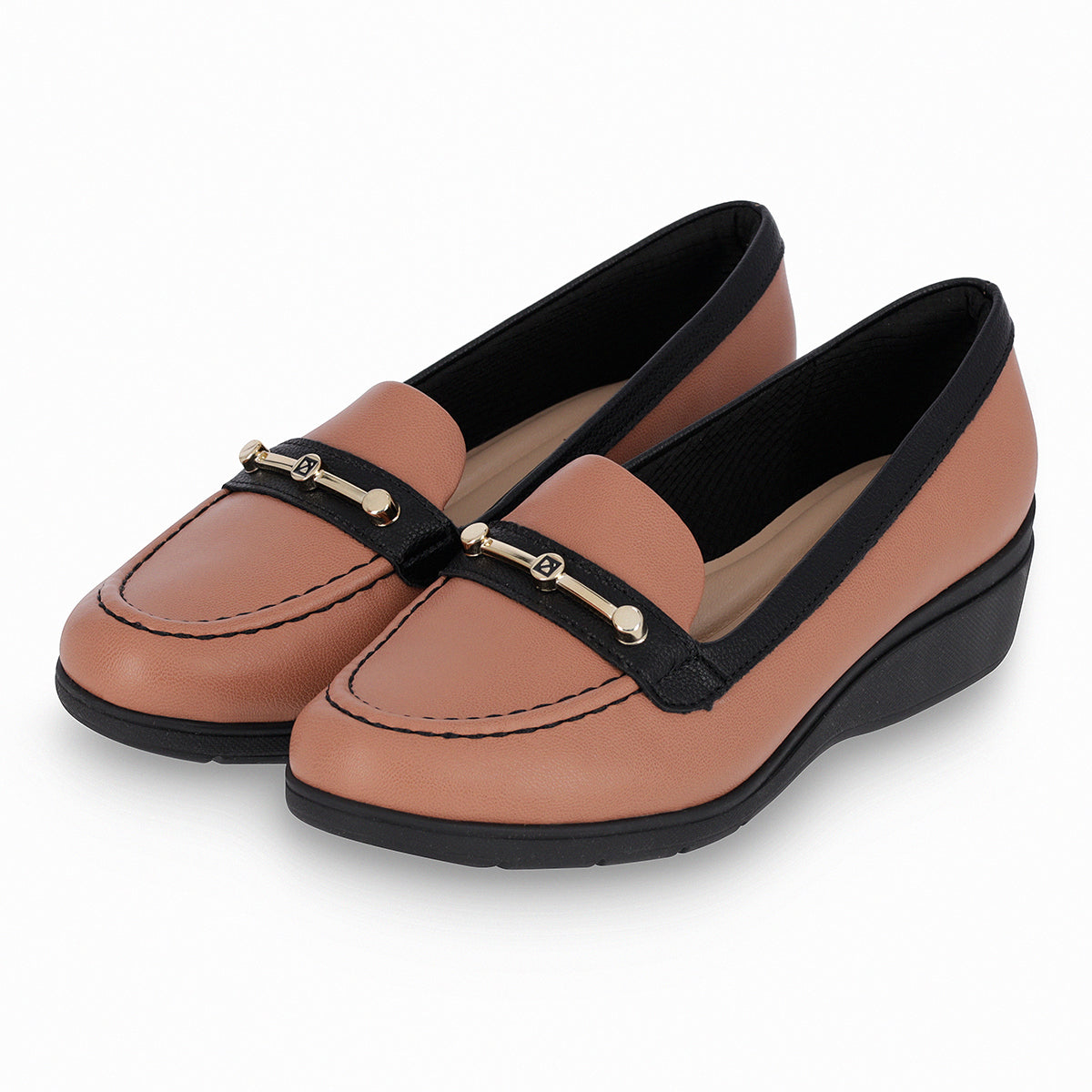 Mocasín Beth de cuña baja
