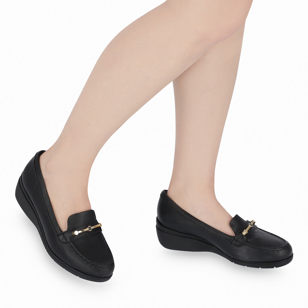 Mocasín Beth de cuña baja