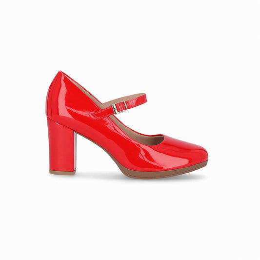 Zapatilla tacón alto 7.5 cm con correa ajustable – Deise