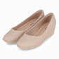 Balerina básica de tacón medio corrido para uso diario - Ivone