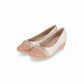 Zapato cap toe cuña media y hebilla para mujer – Ivone