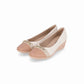 Zapato cap toe cuña media y hebilla para mujer – Ivone