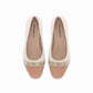 Zapato cap toe cuña media y hebilla para mujer – Ivone