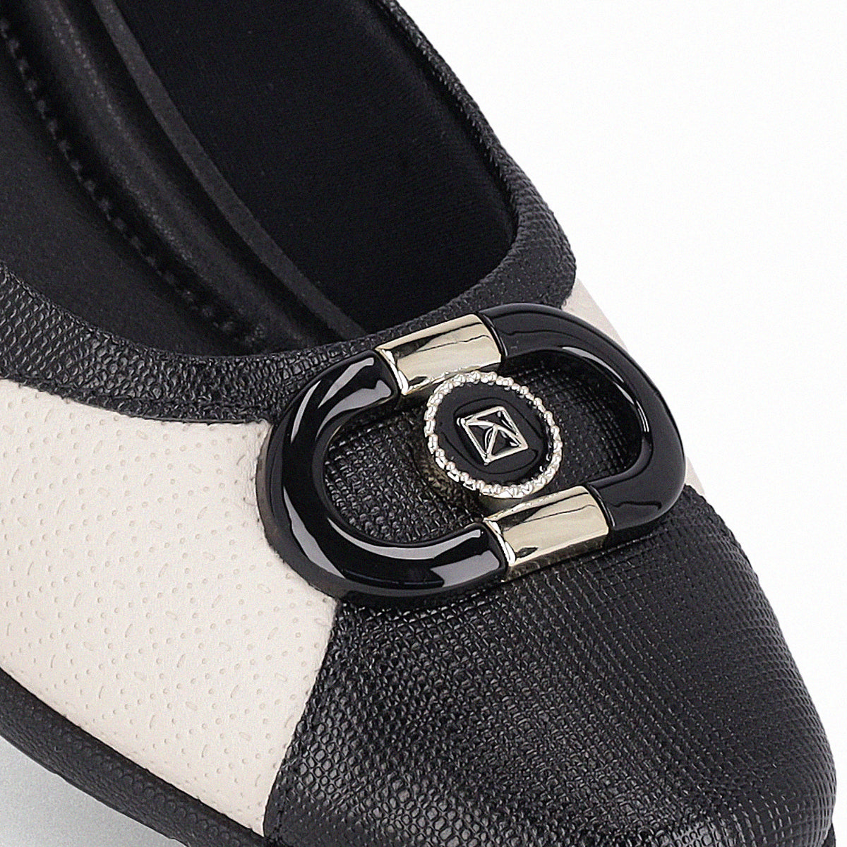 Balerina cuña media bicolor para mujer – Ivone