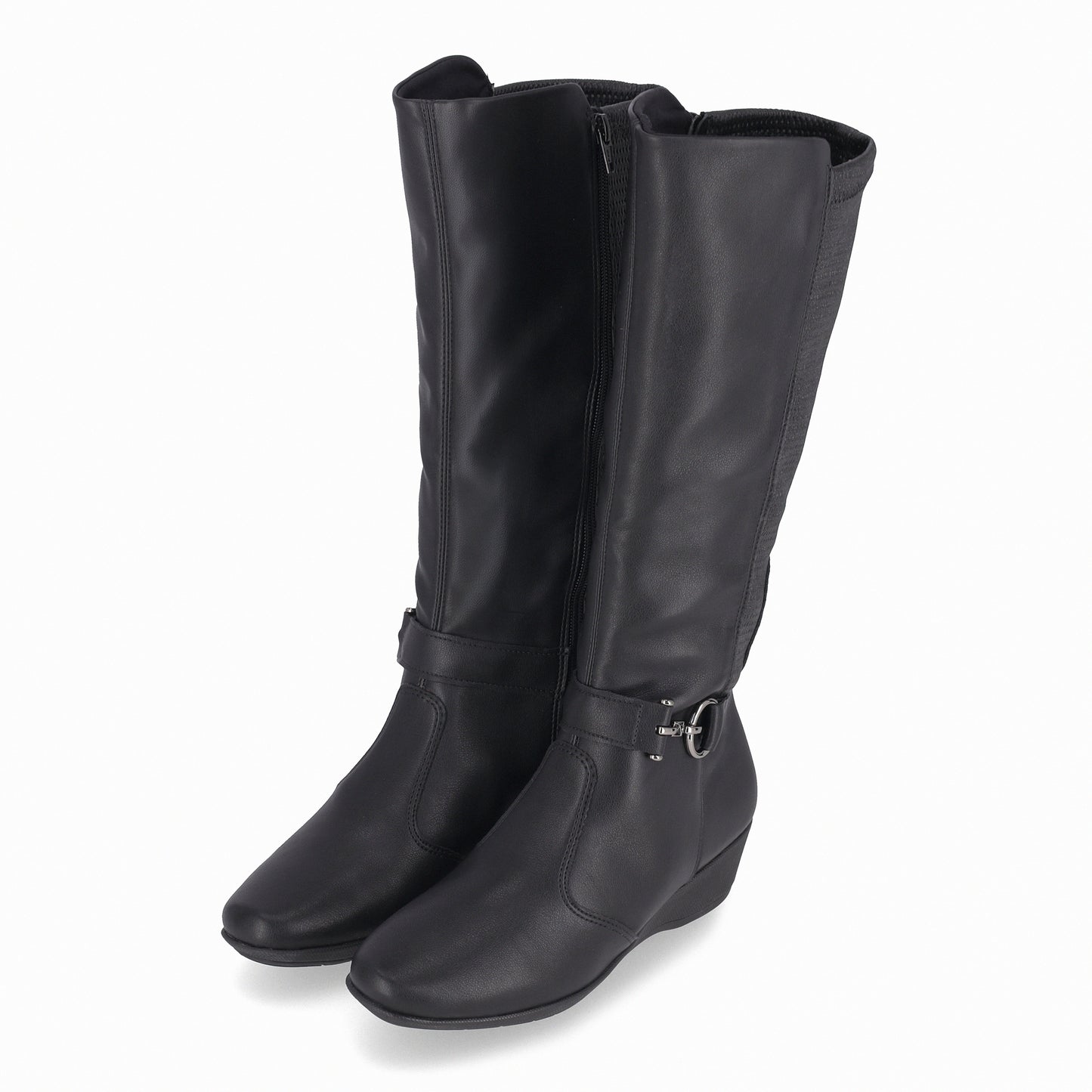 Bota cuña media pantorrilla - Ivone