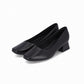 Zapatilla tacón medio 3.5 cm diseño texturizado – Tati