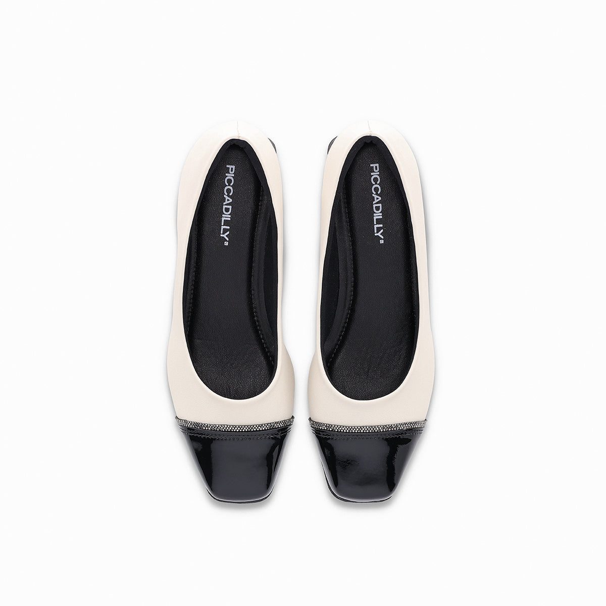 Zapatilla tacón medio punta cuadrada – Tati