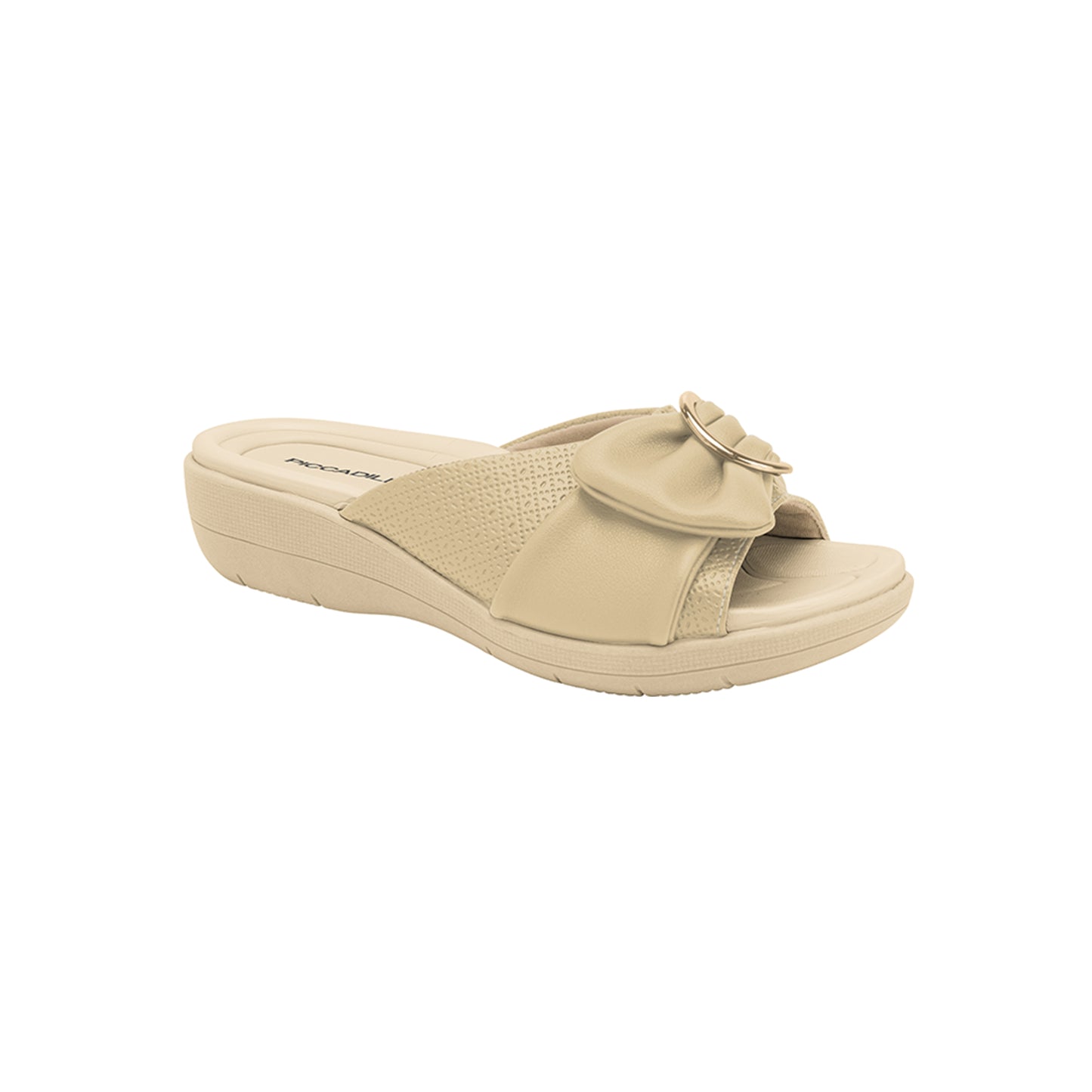 Sandalia estilo zueco con detalle de moño - SPA
