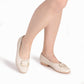 Balerina con hebilla, tacón bajo, ligera y moderna - Raquel