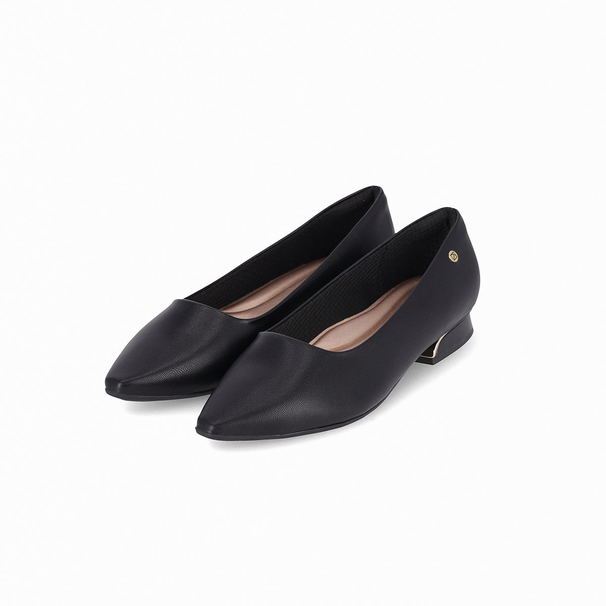Zapatos puntera en punta y tacón bajo – Silvia