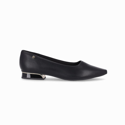 Zapatos puntera en punta y tacón bajo – Silvia
