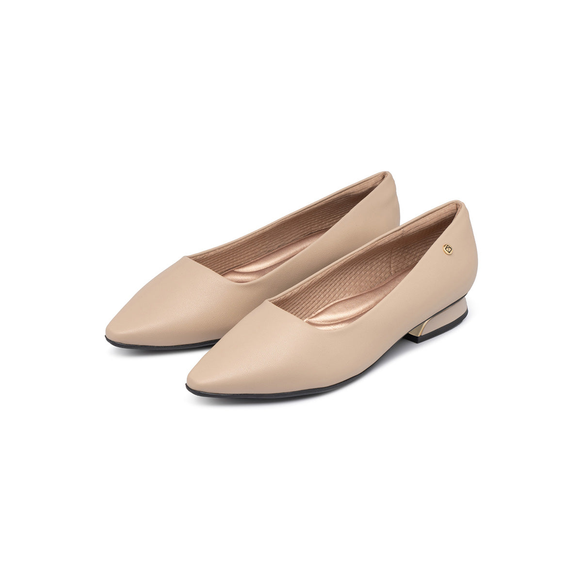 Zapatos puntera en punta y tacón bajo – Silvia