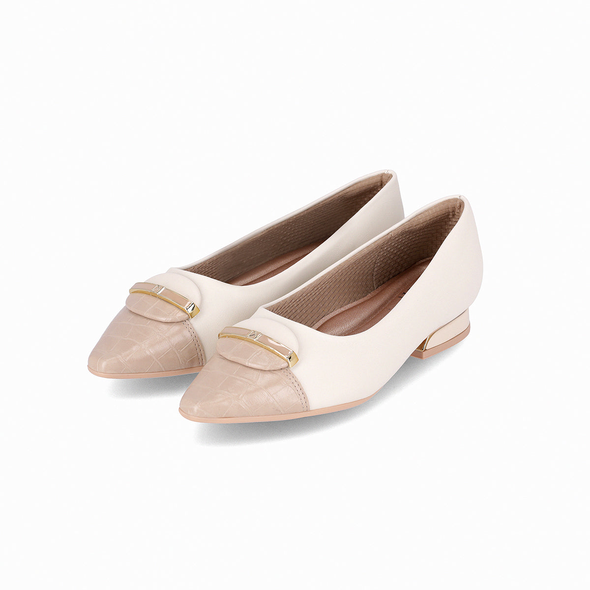 Balerina Silvia de tacón bajo