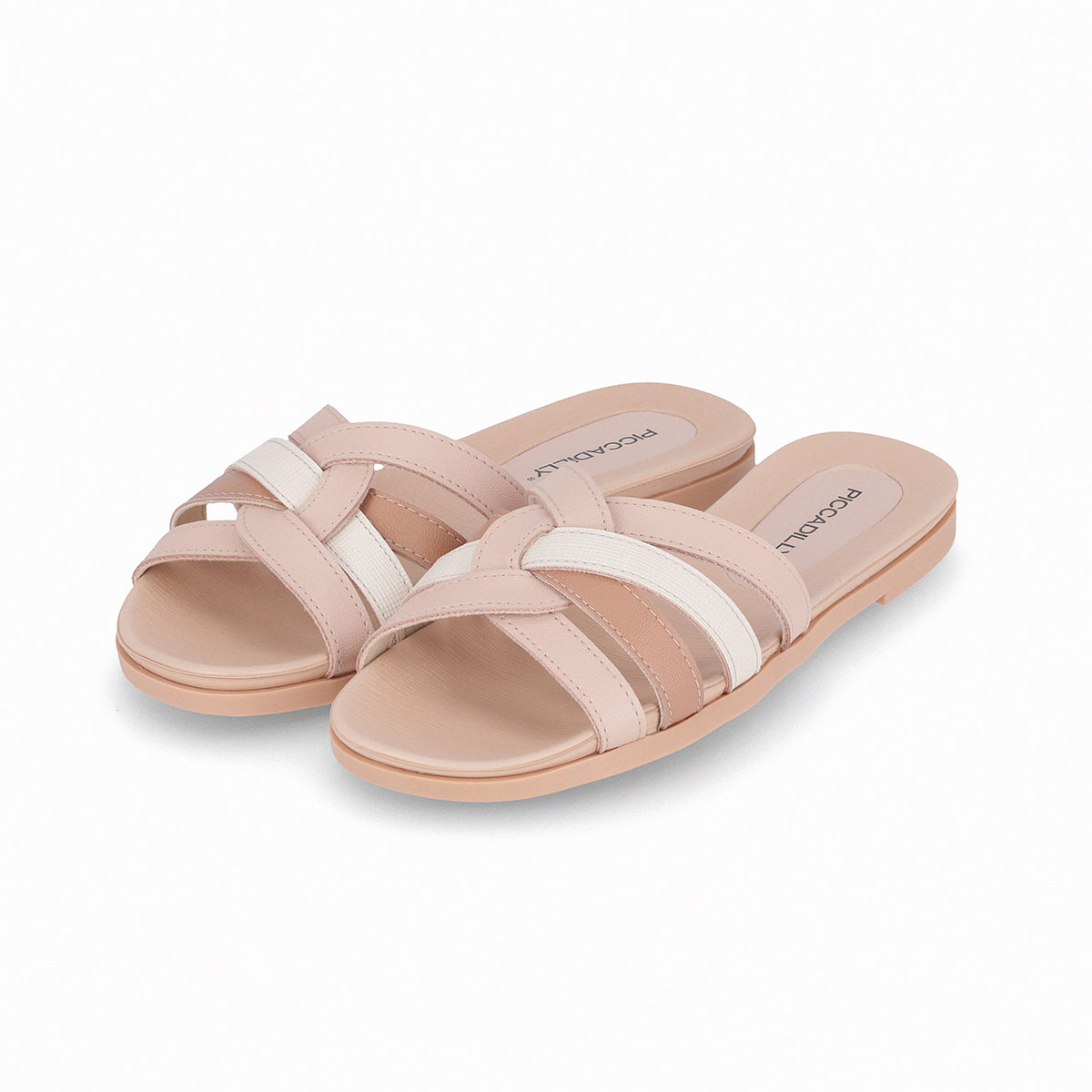 Sandalia casual correas entrelazadas multicolor - Mari