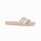 Sandalia casual correas entrelazadas multicolor - Mari