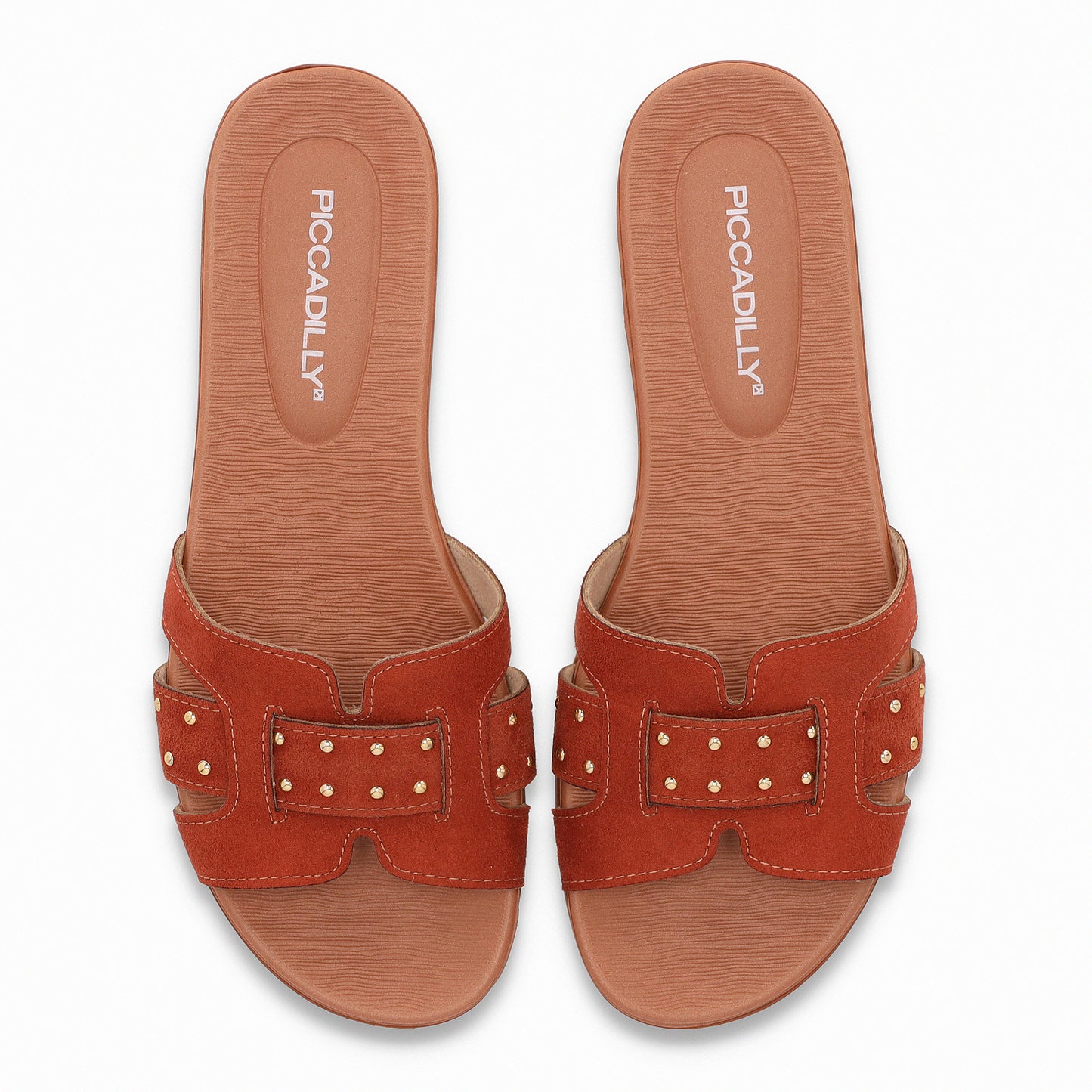 Sandalia casual con cinto y estoperoles - Mari