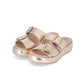 Sandalias de plataforma casual slip-on con hebillas - Sol