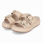 Sandalias de plataforma con hebillas  frontales - Sol