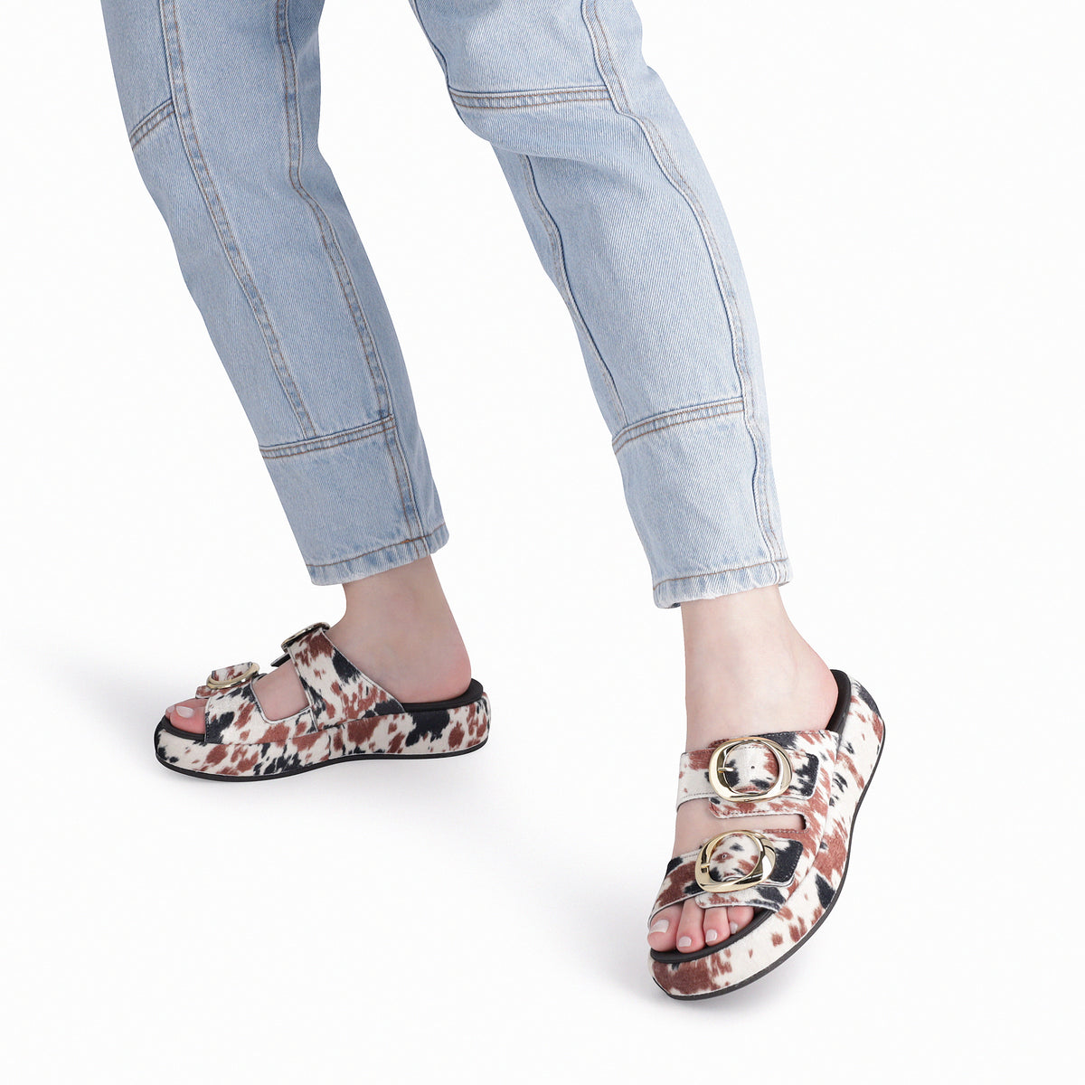 Sandalias de plataforma con hebillas - Sol