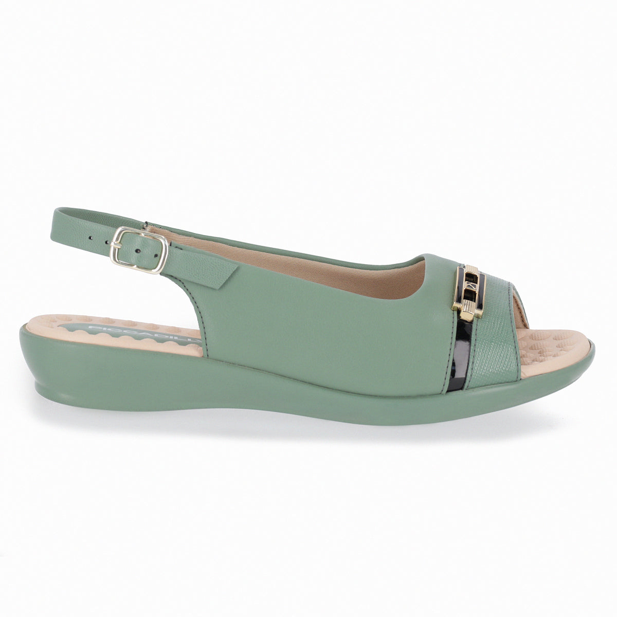 Sling Back Camila de cuña baja